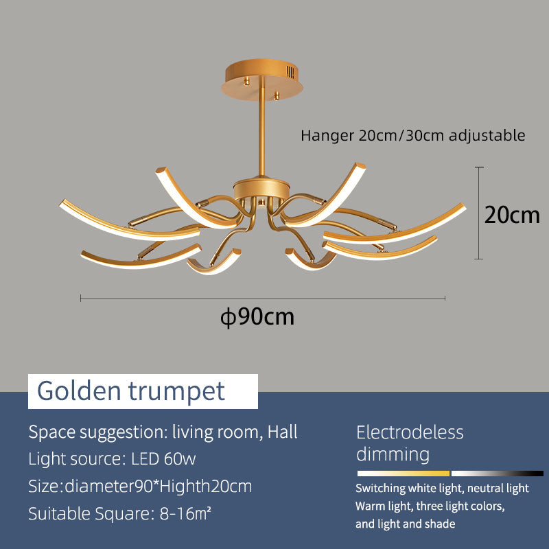 Designerska lampa sufitowa Luster