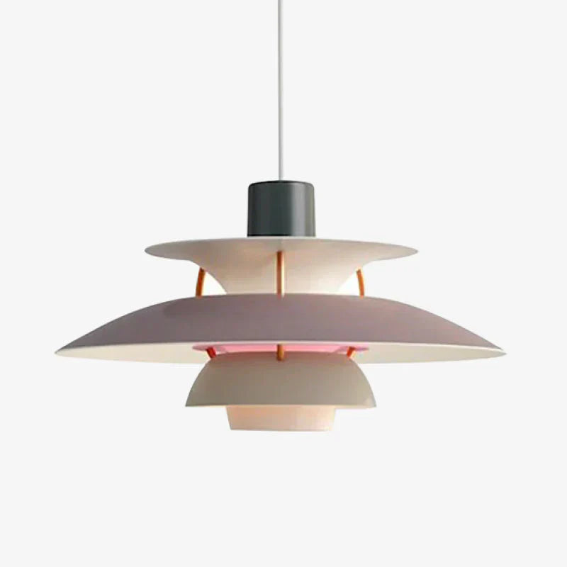 Nowoczesna lampa wisząca LED Morandi z kloszem