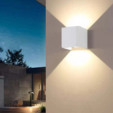 Nowoczesna aluminiowa wodoodporna lampa ścienna LED do użytku wewnętrznego