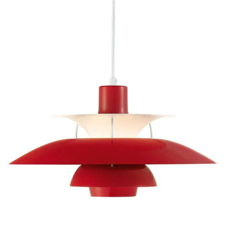 Nowoczesna lampa wisząca LED Morandi z kloszem