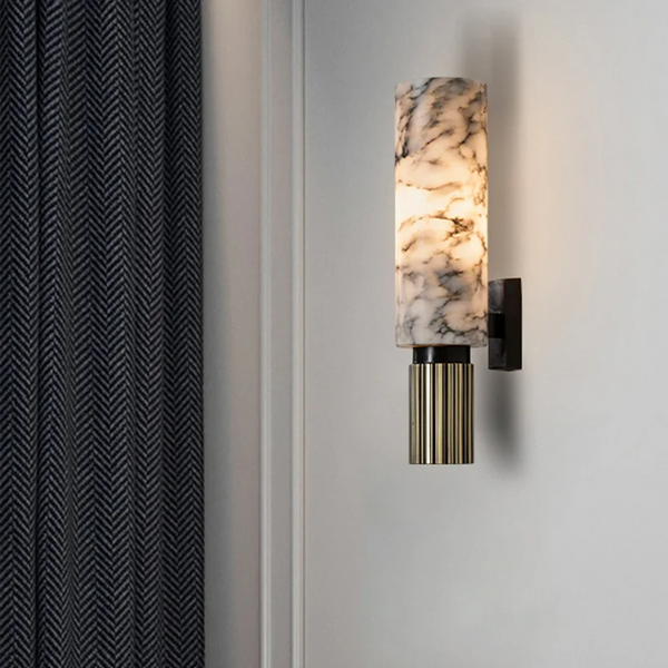 Lampa ścienna Marmeren