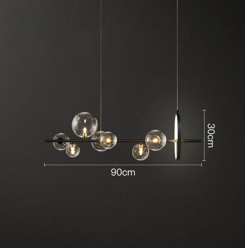 Makrokosmos | Luksusowa lampa wisząca wykonana z dmuchanego szkła