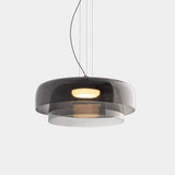 Szklana lampa sufitowa