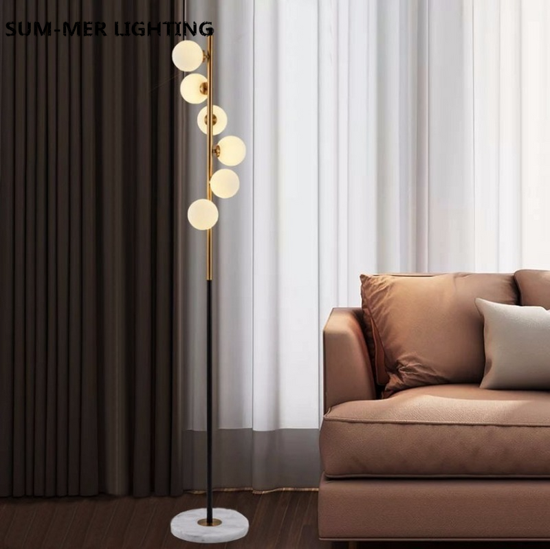 Lampa podłogowa Nordic Glass