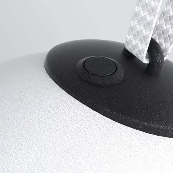 Minori Design Lampa wisząca LED Cloud Ogród biały metal/akryl.