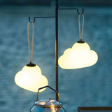 Minori Design Lampa wisząca LED Cloud Ogród biały metal/akryl.