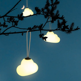 Minori Design Lampa wisząca LED Cloud Ogród biały metal/akryl.