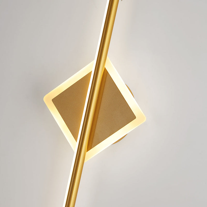 Leigh Nowoczesna okrągła/kwadratowa lampa ścienna LED