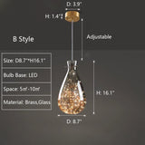 Nowoczesna lampa wisząca w kolorze szarym