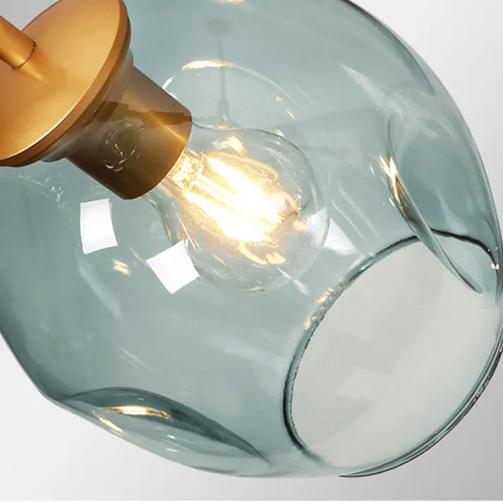 Bifurkation Bubbla Glas Sputnik Ljuskrona