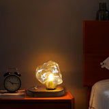 Bordslampa I Glas Med Issten