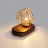 Bordslampa I Glas Med Issten