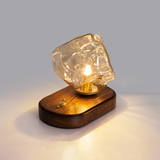 Bordslampa I Glas Med Issten