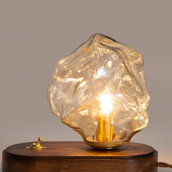 Bordslampa I Glas Med Issten