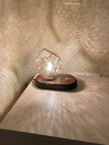 Bordslampa I Glas Med Issten