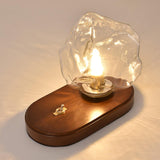 Bordslampa I Glas Med Issten