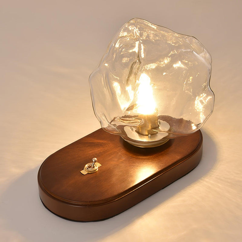 Bordslampa I Glas Med Issten