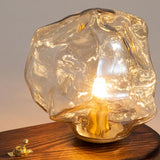 Bordslampa I Glas Med Issten