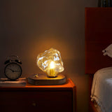 Bordslampa I Glas Med Issten
