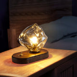 Bordslampa I Glas Med Issten