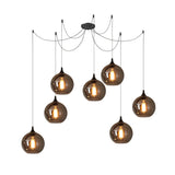 Lampa wisząca w kształcie butelki