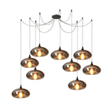 Lampa wisząca w kształcie butelki