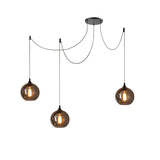 Lampa wisząca w kształcie butelki