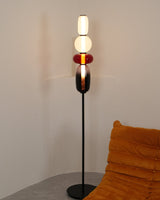 Lampa podłogowa z kandyzowanego szkła