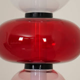 Lampa podłogowa z kandyzowanego szkła