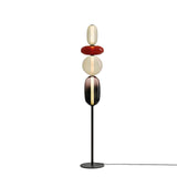 Lampa podłogowa z kandyzowanego szkła