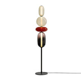 Lampa podłogowa z kandyzowanego szkła