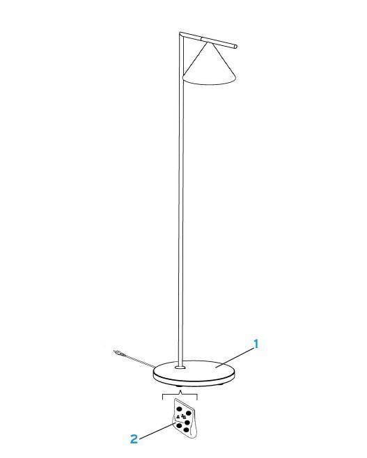Lampa podłogowa Captain Flint