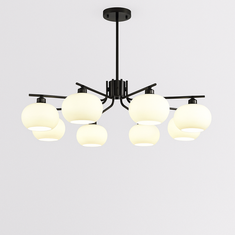 Żyrandol Bauhaus do sypialni