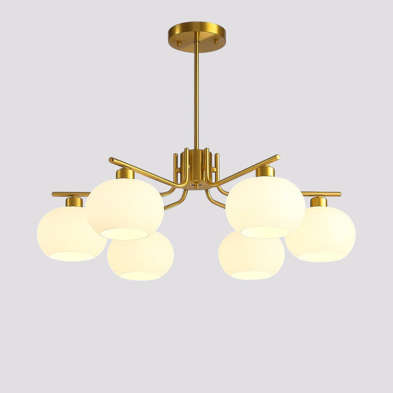 Żyrandol Bauhaus do sypialni