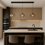 Lampa wisząca do kuchni Nordic z 3 głowicami