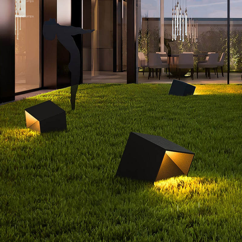 Solarne oświetlenie zewnętrzne Cube Garden