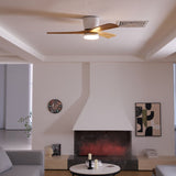 Dřevěný stropní ventilátor