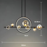 ELARA  | Glass Ball Chandeliers