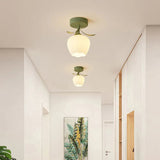 Enkel Tiffany-Taklampa Med Miniblommor