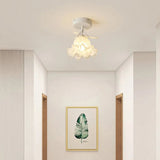 Enkel Tiffany-Taklampa Med Miniblommor