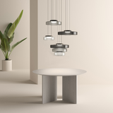 Szklane lampy wiszące w stylu Bauhaus
