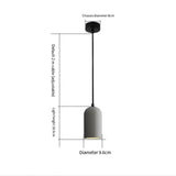 FORGI | Unikalna lampa wisząca wykonana z betonu
