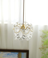 Floral Taklampa I Glas