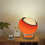 Fransk Bauhaus-Bordslampa I Opal