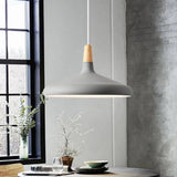 French Macaron Konisk Taklampa I Metall