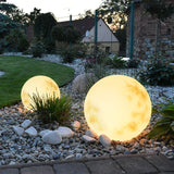 Garden Solar Powered Moon Lamp