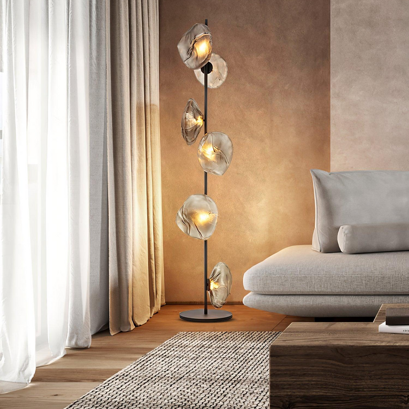 Lampa podłogowa Glass Mesh Petals