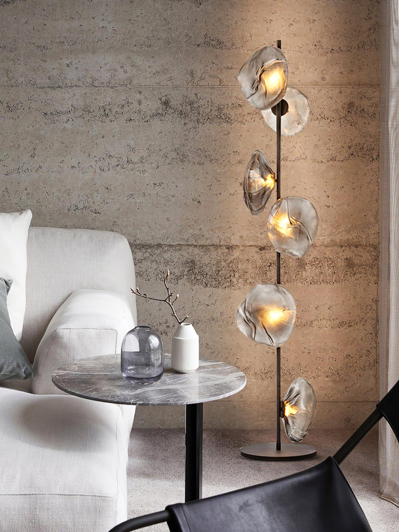 Lampa podłogowa Glass Mesh Petals