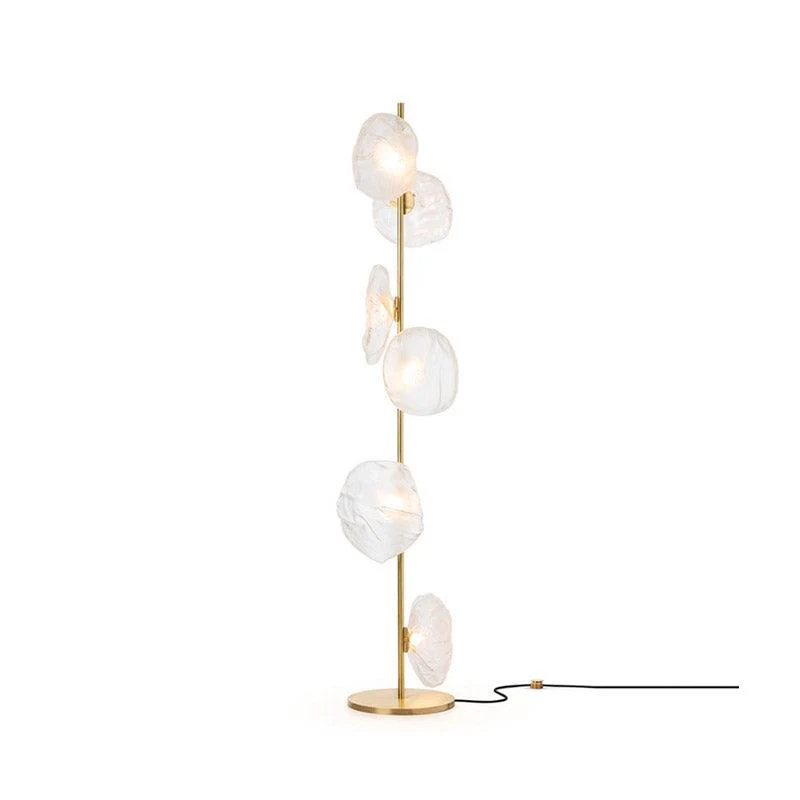 Lampa podłogowa Glass Mesh Petals