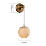 Minimalistyczna lampa ścienna Marbell